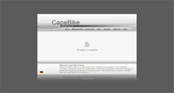 Desktop Screenshot of capebikerentals.com